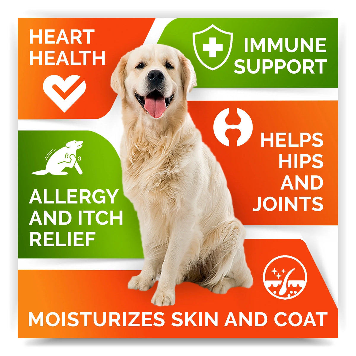 180 Chews Fish Oil Omega 3 Dog Treats L358