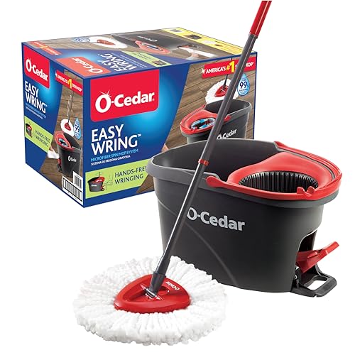 Microfiber Spin Mop and Bucket Y32225