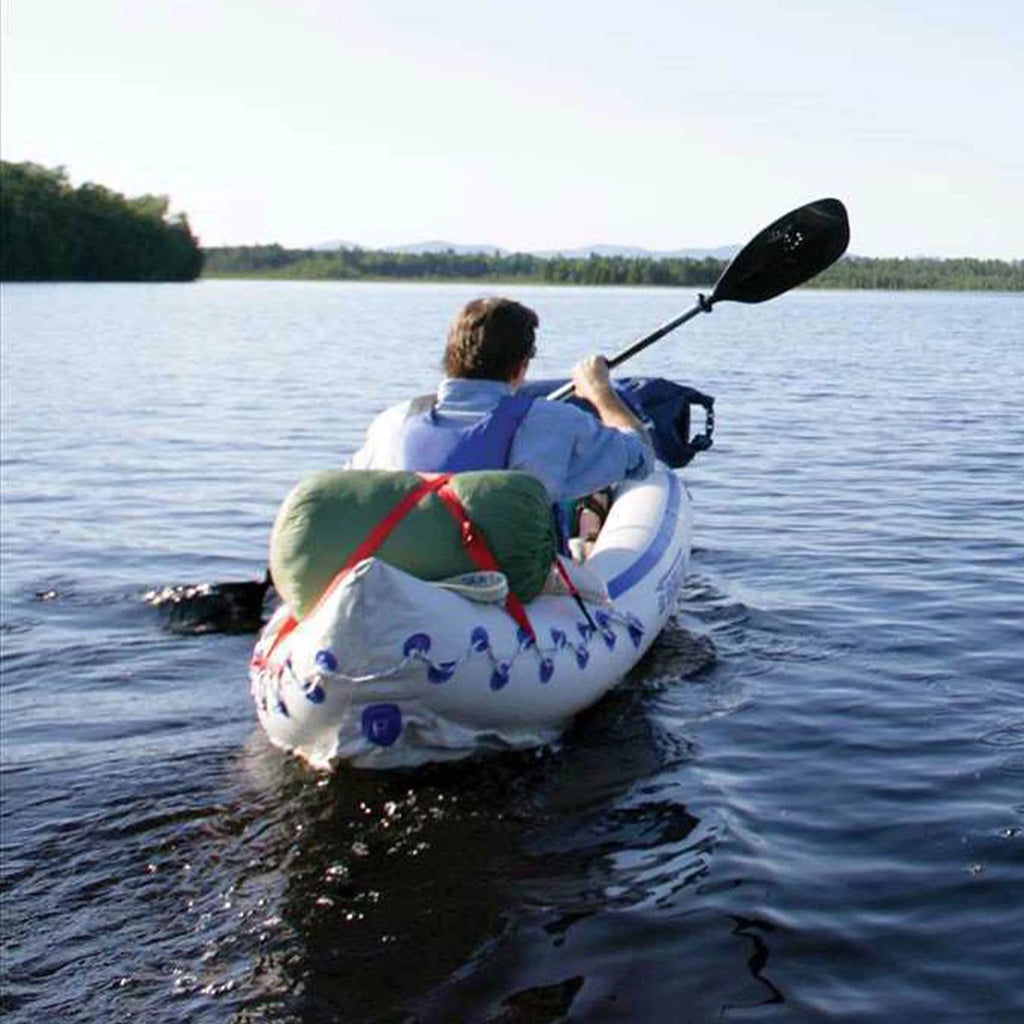 3 Person Inflatable Kayak Canoe with Paddles T562799