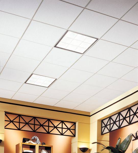 24x24x5/8 in. Fine Fissured Acoustical Ceiling Tile S670