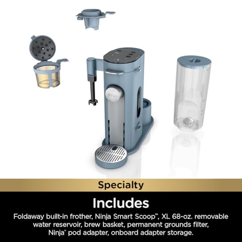 Single Serve Coffee Maker with 56oz Removable Reservoir Q609416