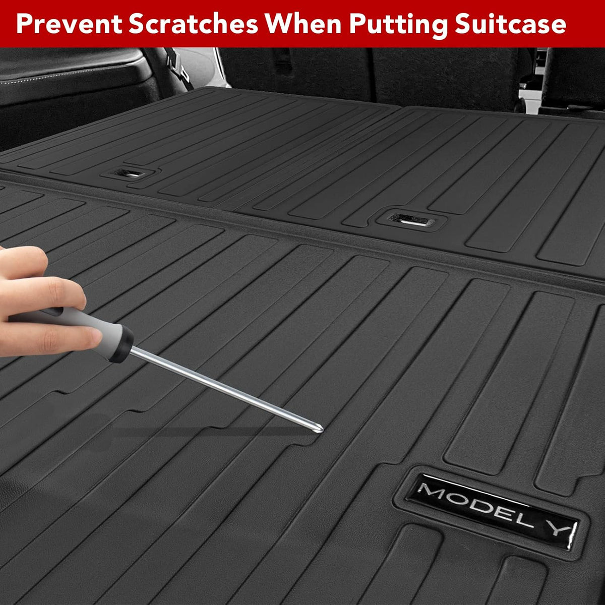 TPE Waterproof Cargo Liner for 7 Seat Model Y C398
