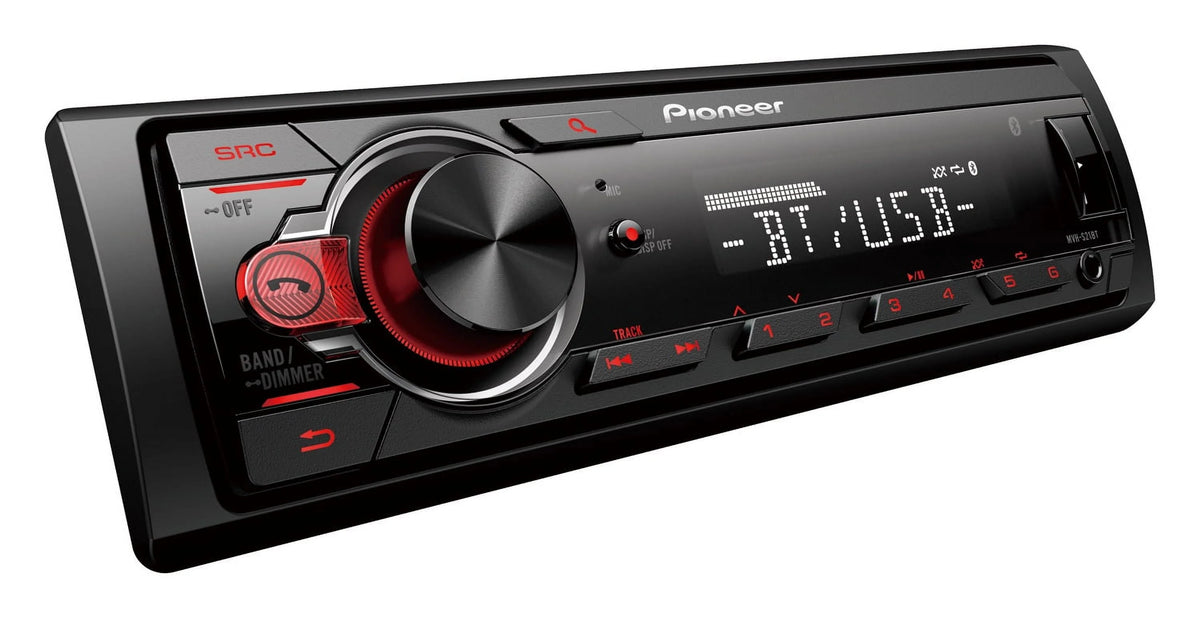 Single Din Bluetooth Car Stereo Digital Media Receiver L8565