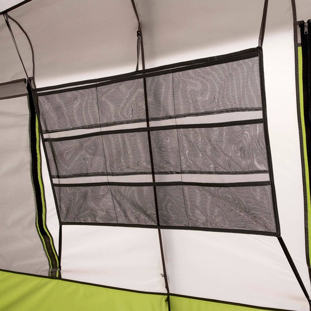14' x 13.5' 9 Person 2 Room Instant Cabin Tent with Screen Room A6086