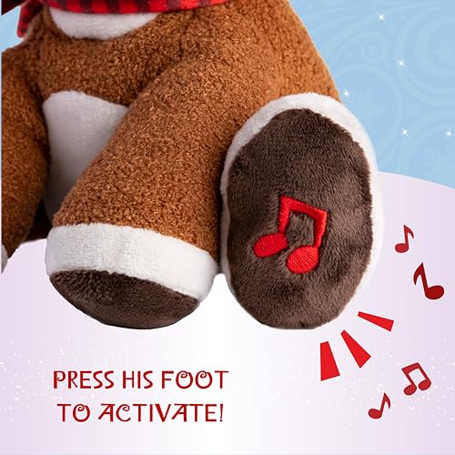Stuffed Animal Plush Toy with Music & Lights G219