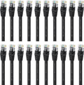 Black Cat5e Ethernet Patch Cable 3 Feet K936169