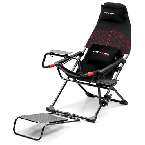 Blue Foldable Sim Racing Cockpit P165409