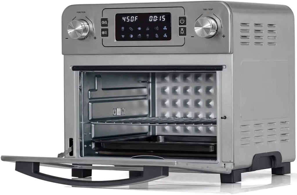 24QT Stainless Steel Countertop Toaster Air Fryer Oven J698540