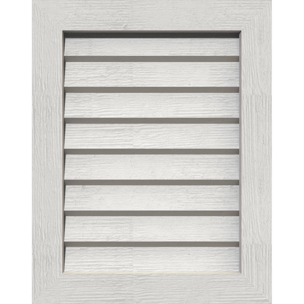 Primed Non-Functional Vertical Gable Vent Z504