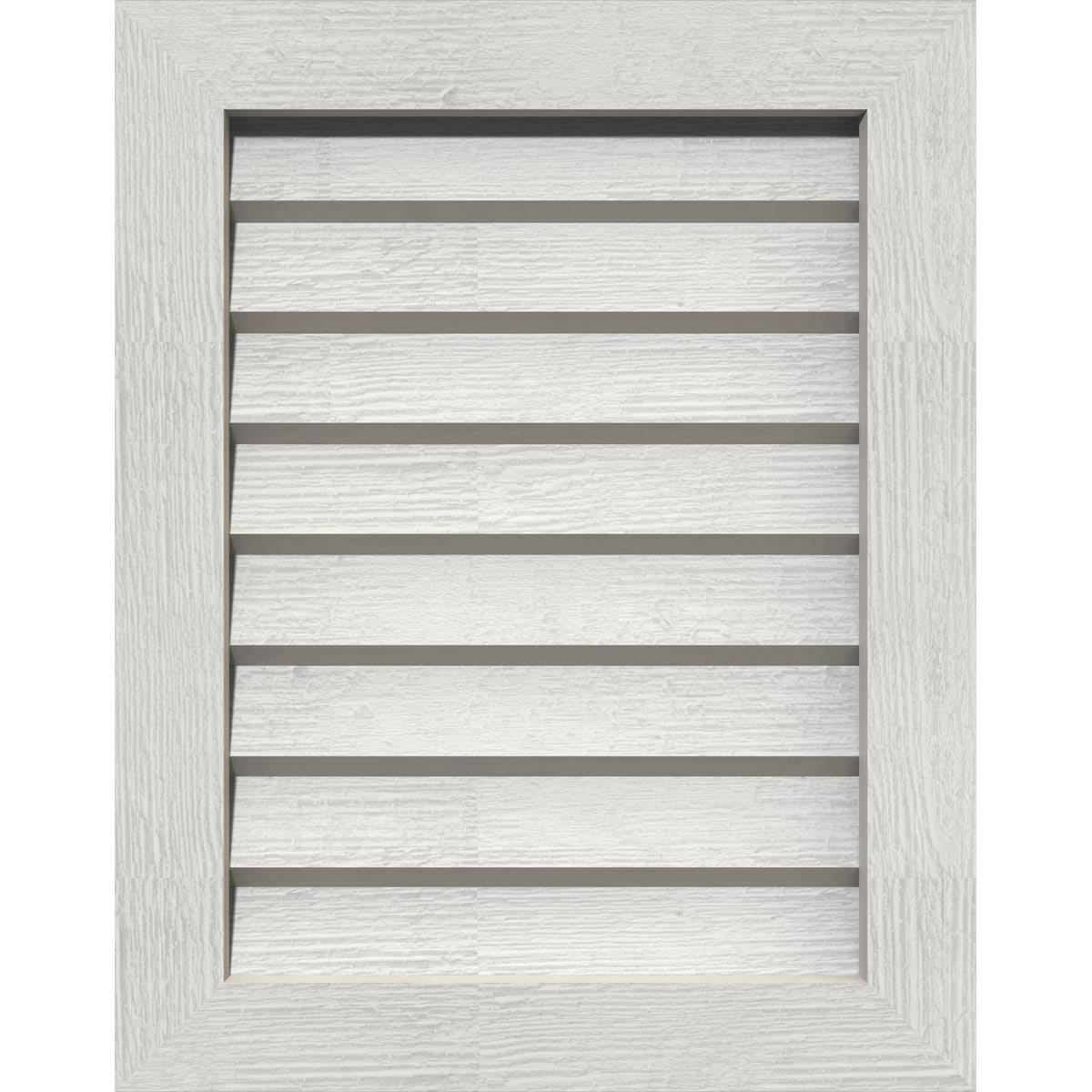 Primed Non-Functional Vertical Gable Vent Z504