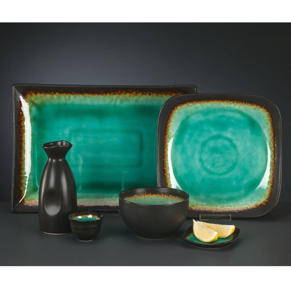6 1/4x22 Square Stoneware Plate - 36/Case S540