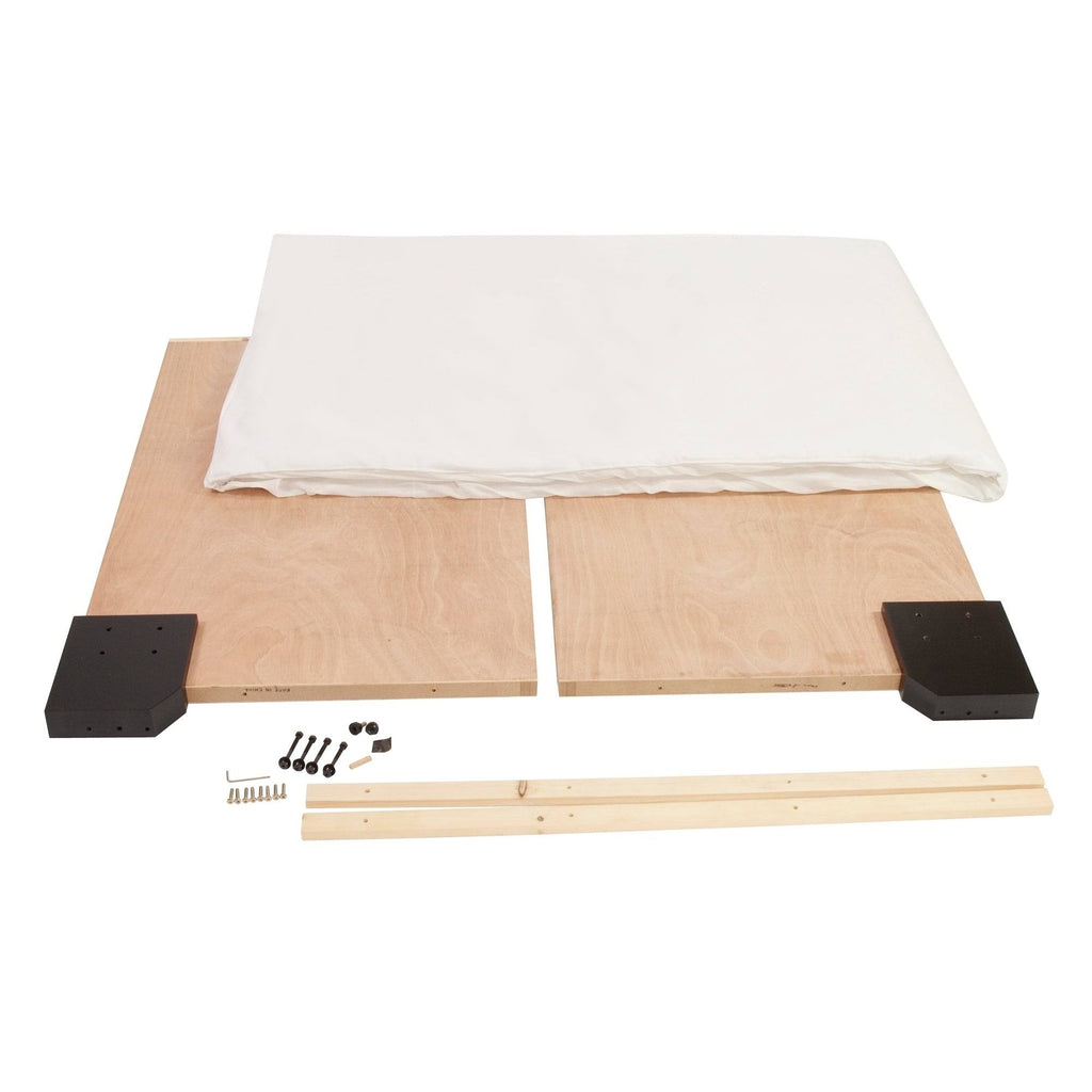 White Faux Leather Headboard Y436