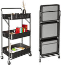 3 Tier Rolling Cart with Wheels Y106