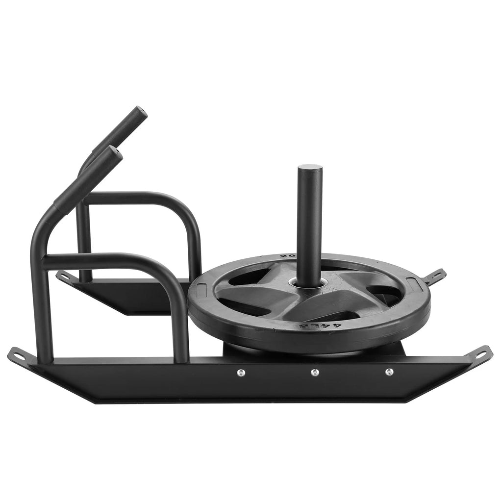 Steel Pull Sled with Handle for Weight Plates G99599