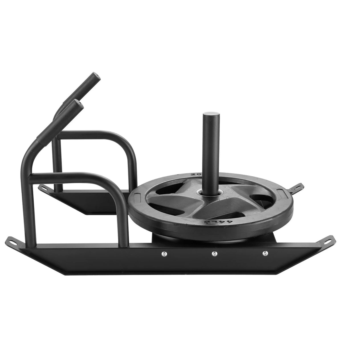 Steel Pull Sled with Handle for Weight Plates G99599