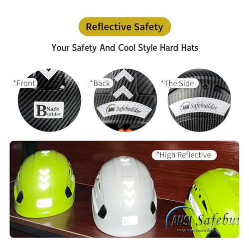 Vented Safety Helmet with Visor and Ear Muffs Y7815