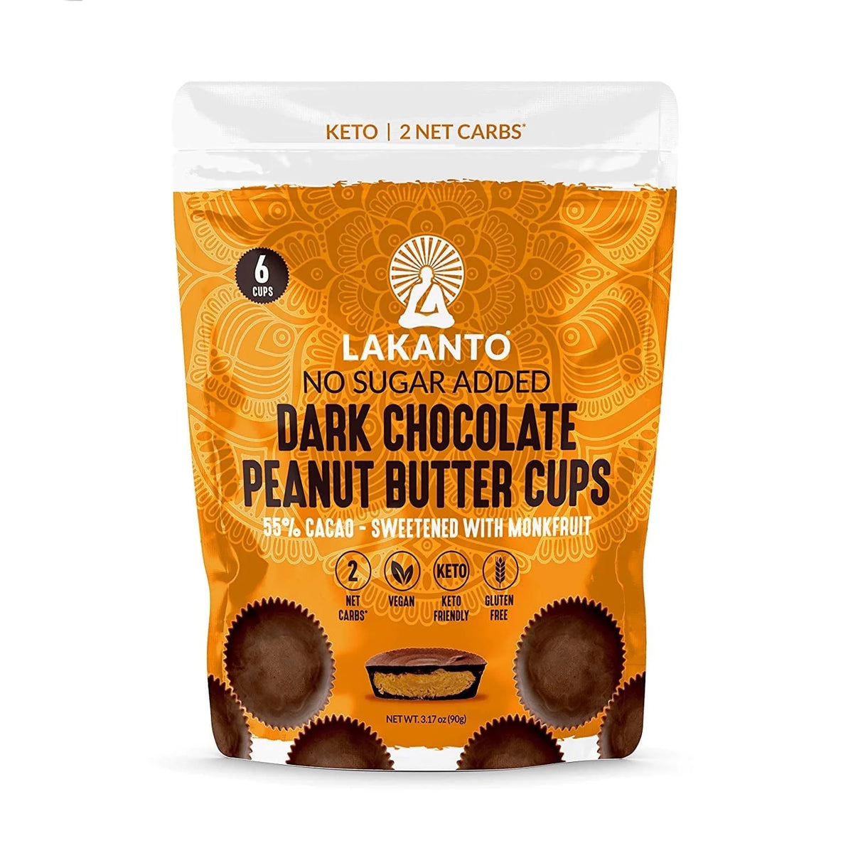 Dark Chocolate Peanut Butter Cups 3.17 oz Pack of 2 Q1900