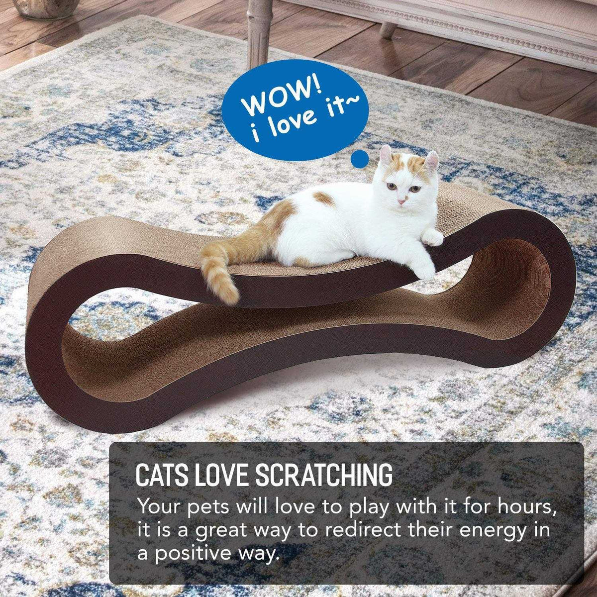 Cat Scratcher Cardboard Scratching Pad B665237