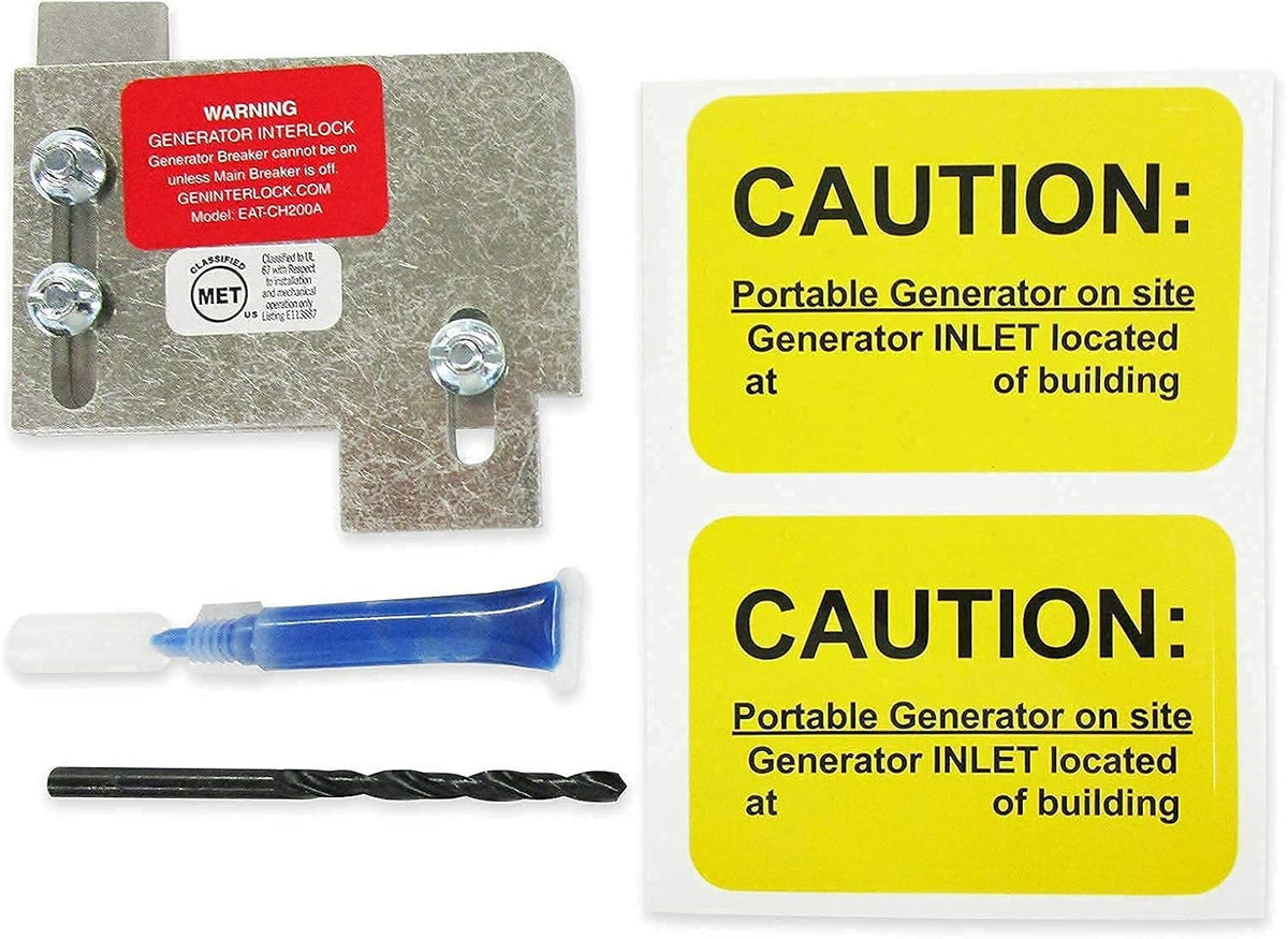 Generator Horizontal Electrical Interlock Kit, 150 and 200 Amp K54768