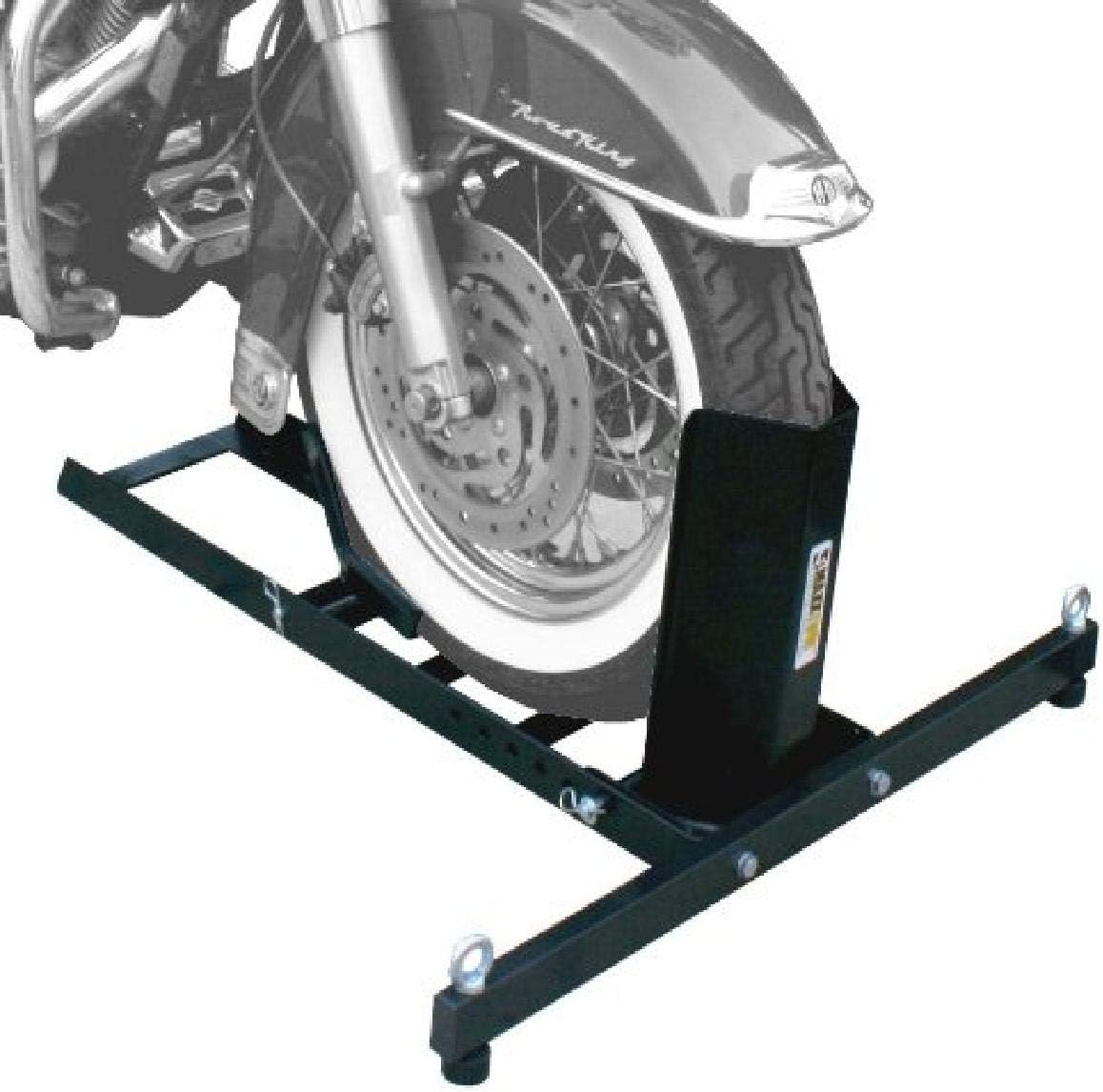 Adjustable Motorcycle Wheel Chock Stand Heavy Duty 1800lb Weight Capacity V273964