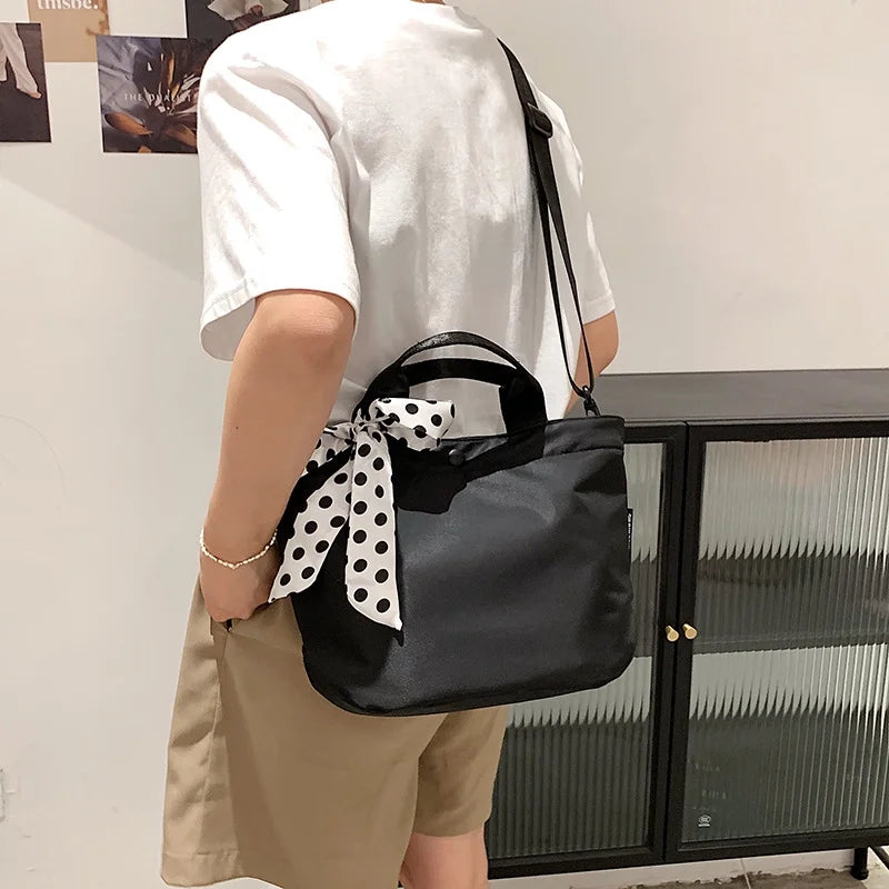 Silk Scarf Shoulder Bag J3591