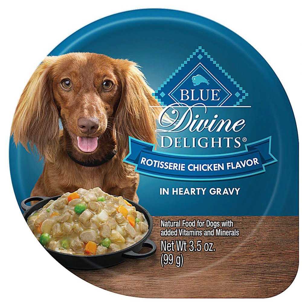 Rotisserie Chicken in Gravy Dog Food Cup 3.5-oz X156366