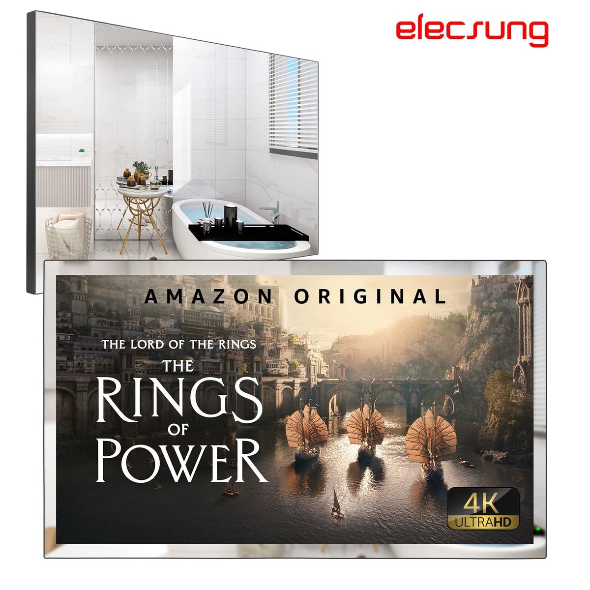 28 inches 4K LED Smart Waterproof Mirror TV K68859