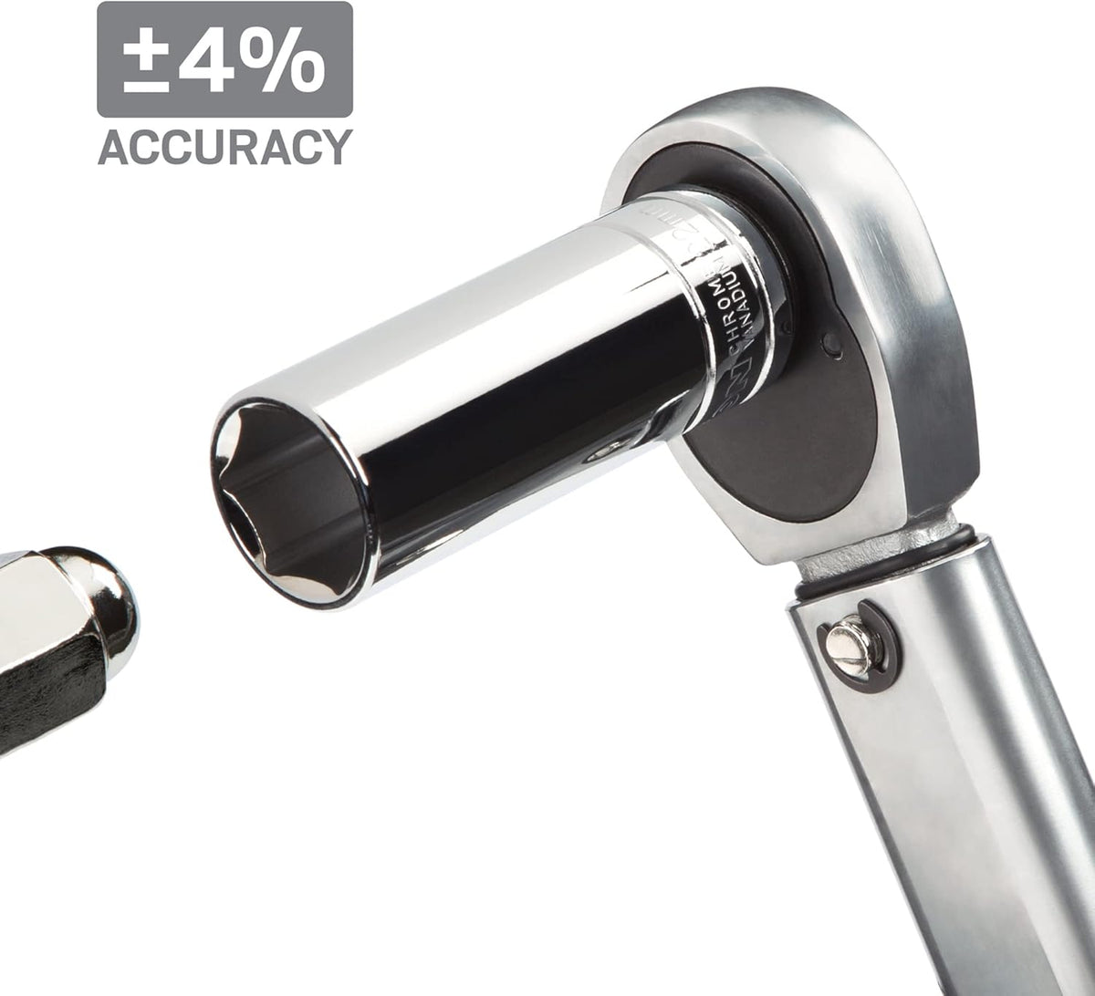 1/2 Inch Drive Click Torque Wrench (25-250 ft.-lb.) Pack of 2 J62201