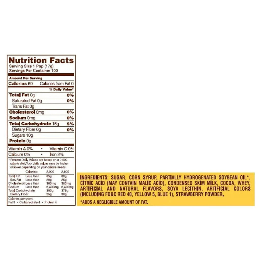 Tootsie Roll Pops, 100 ct. F634