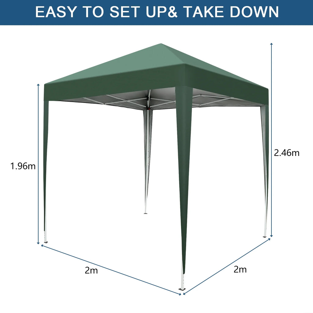 2x2m Waterproof Right-Angle Folding Tent D507