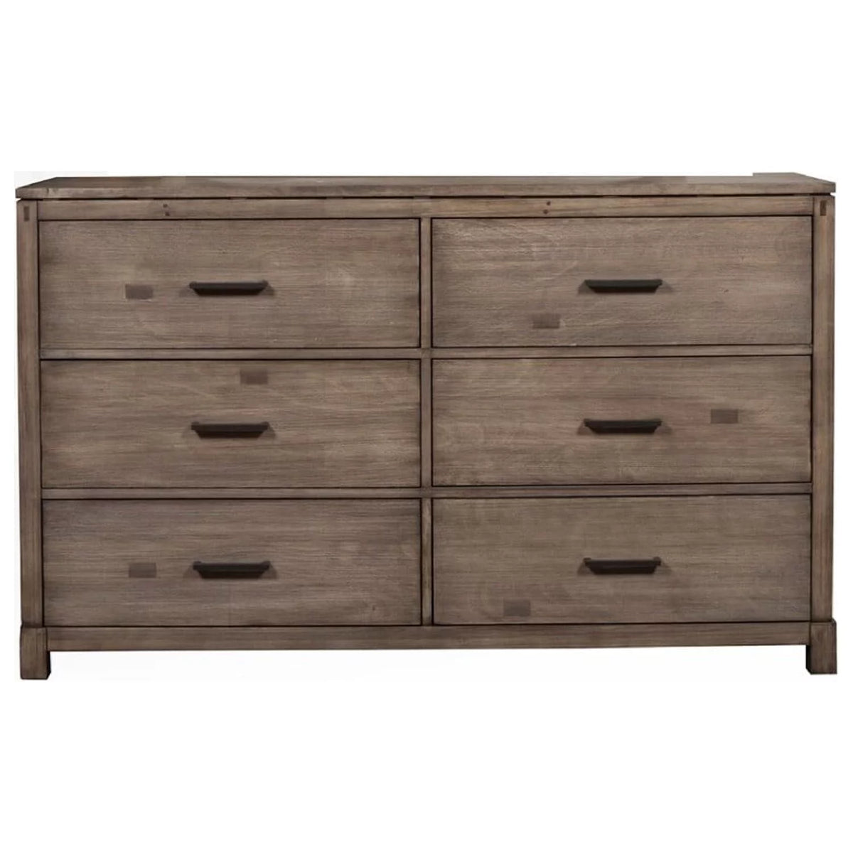6 Drawer Mahogany Wood Dresser N940