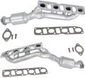 Front Catalytic Converter Pair Compatible with Nissan Titan Armada Pathfinder Infiniti QX56 E12121