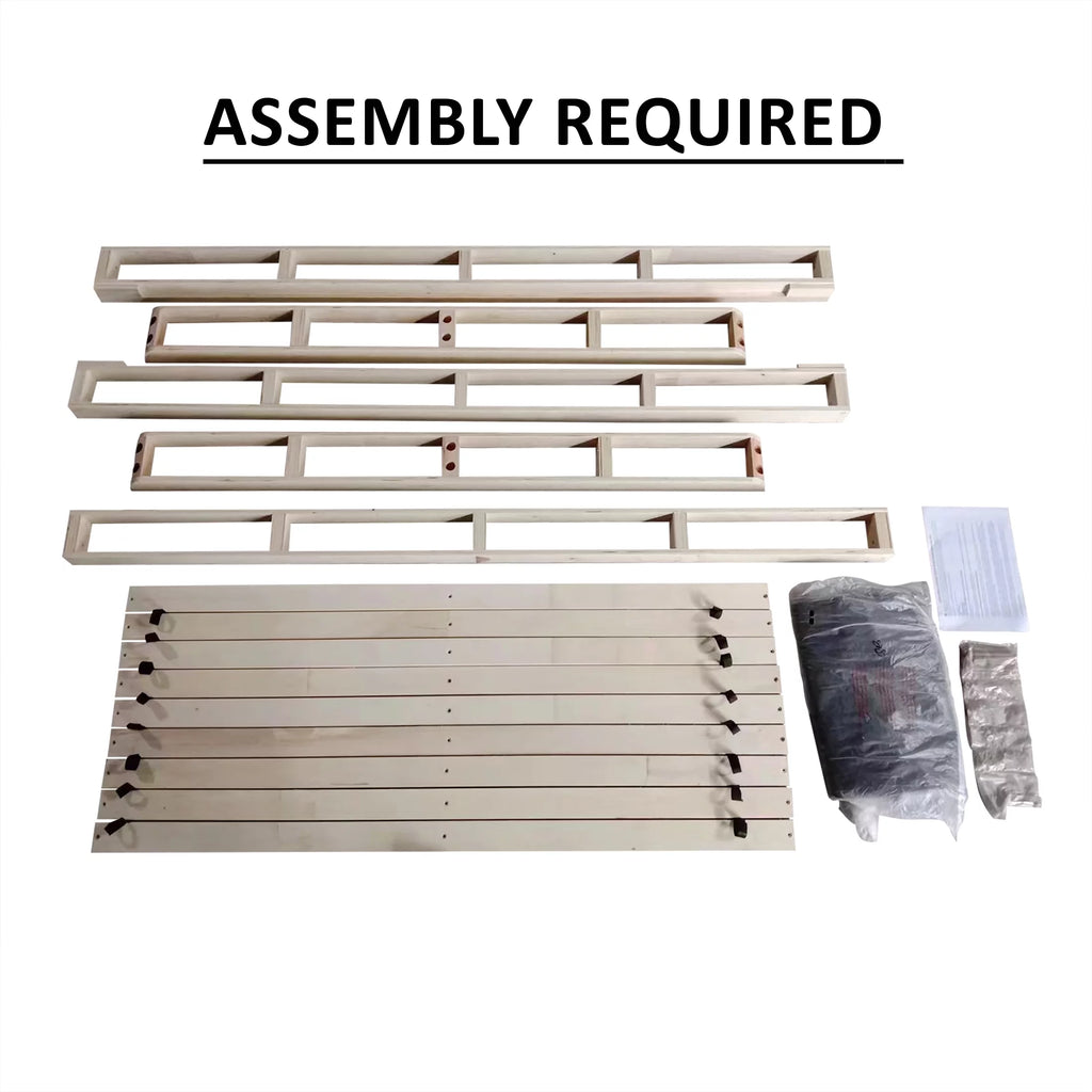 Queen Size Wooden Box Spring Y919312