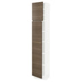 White 2 Door High Cabinet with Shelves T69144