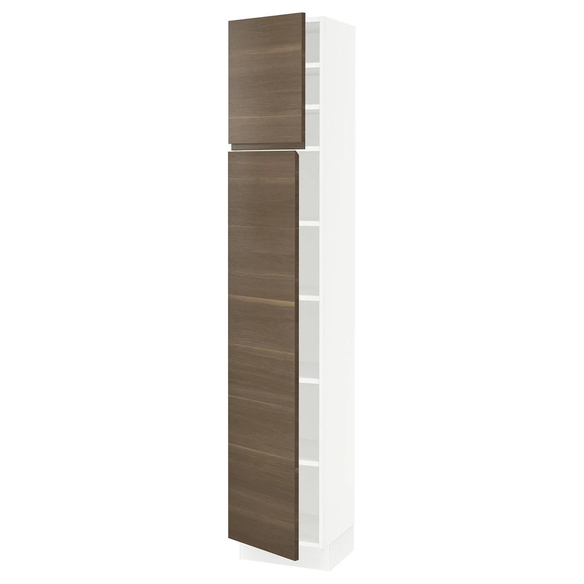 White 2 Door High Cabinet with Shelves T69144