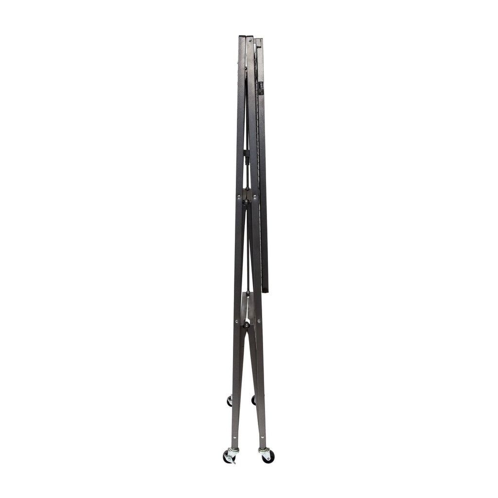 Large 4-Tier Heavy-Duty Rack with Casters Red U7262