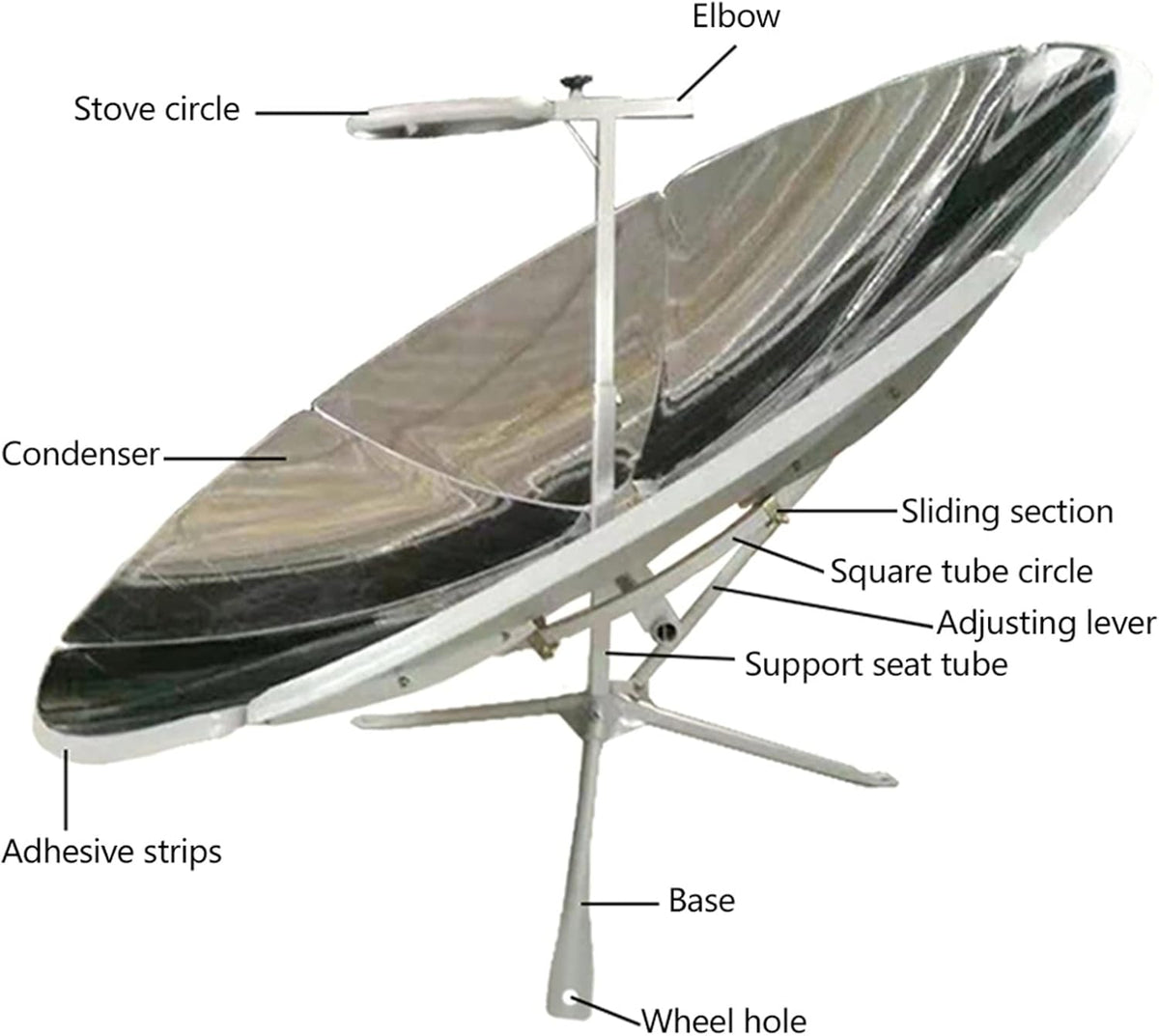 Solar Outdoor Oven Portable Solar Cooker X9095