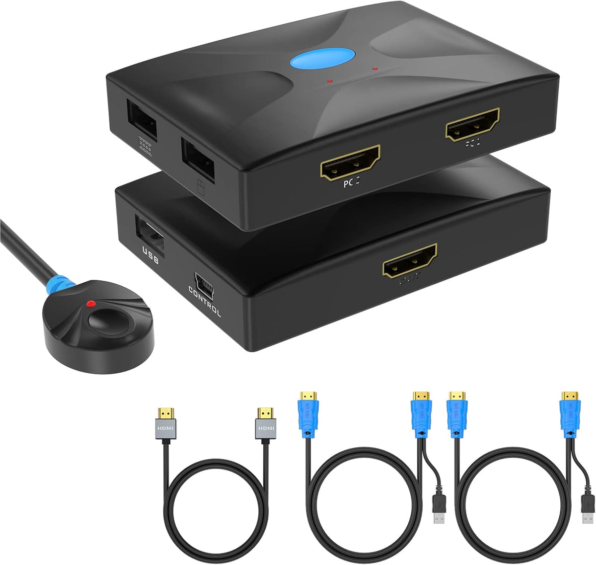 8 Port HDMI KVM Switch 4K@30Hz D1129