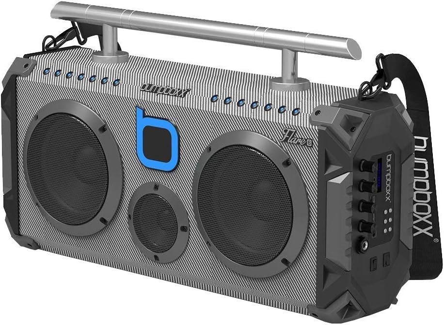 Black Graffiti Retro Bluetooth Boombox R15992