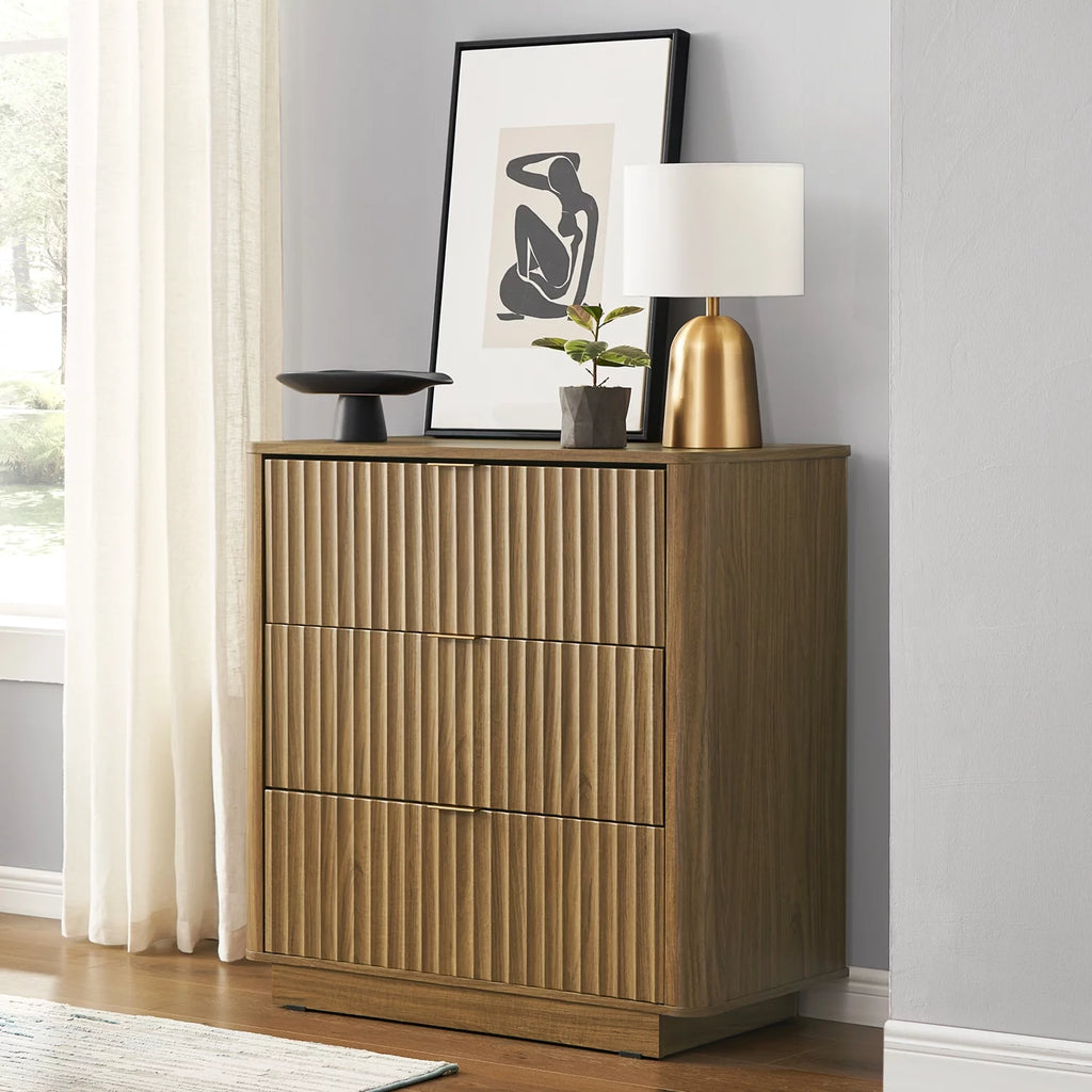 Oak 3 Drawer Dresser J5460