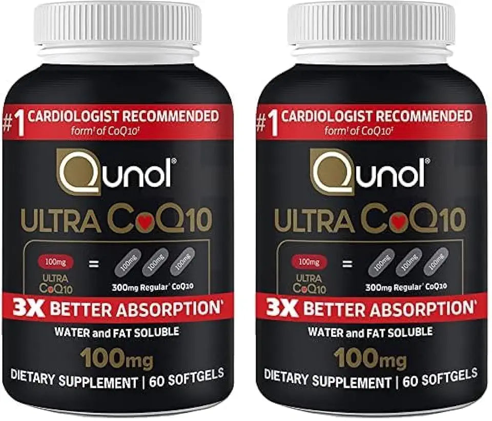 CoQ10 100mg Softgels 60 Count Pack of 2 H62079
