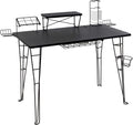 Gaming Desk with Monitor Stand and Cable Management S113940