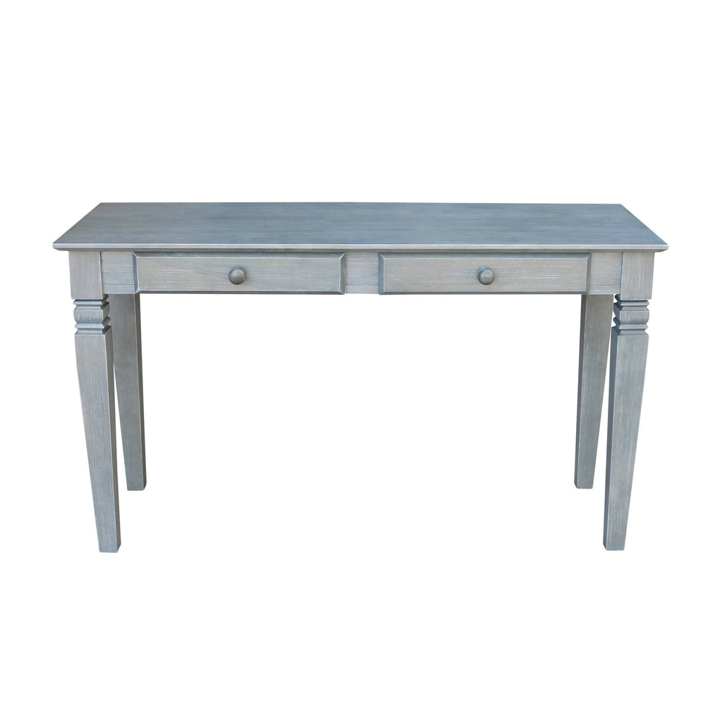 Black Console Table with 2 Drawers P455257