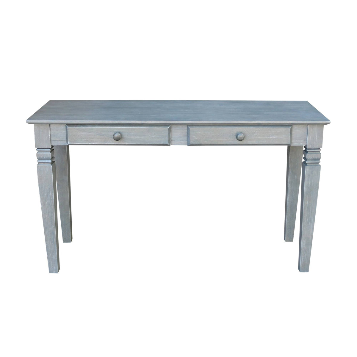 Black Console Table with 2 Drawers P455257
