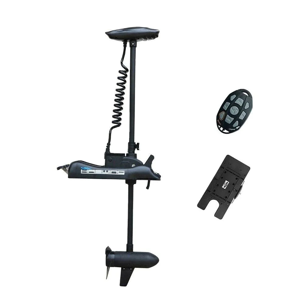 12V 55LB 48 Inch Shaft Electric Trolling Motor with Remote Control Y960