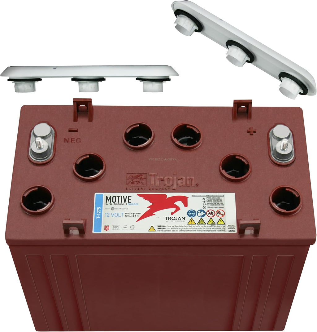 12V 150Ah Flooded Lead Acid Deep Cycle Battery x2 A8757