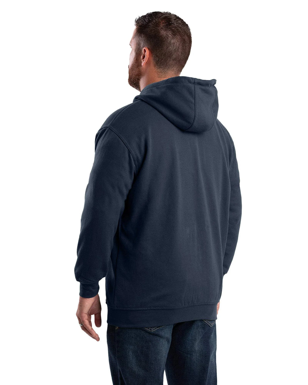 Thermal-Lined Full-Zip Hooded Sweatshirt B765