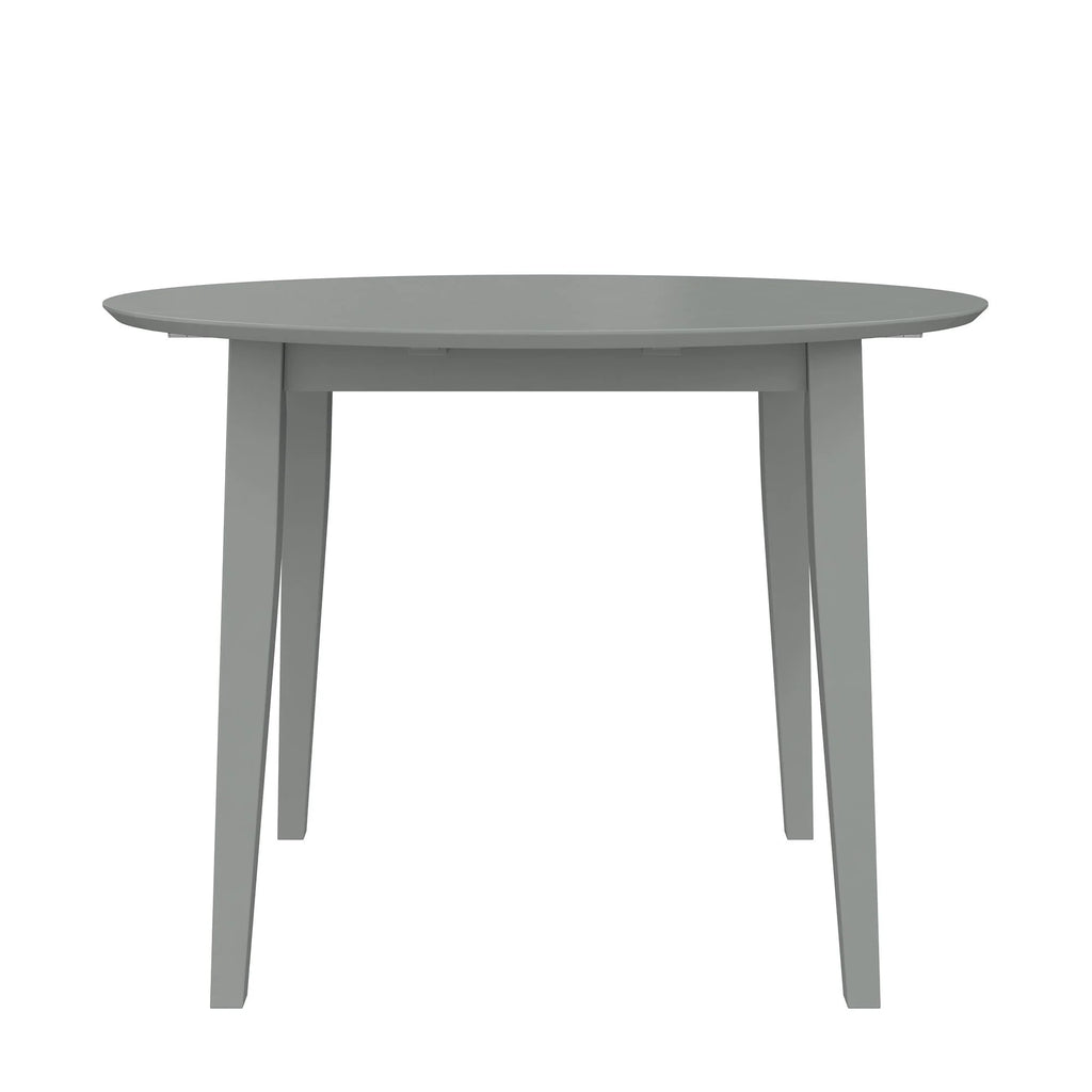 3-Piece Wood Dining Set with Double Drop Leaf Gray I991508