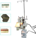 Four-Thread Overlock Serger Sewing Machine with Foot Controller D174