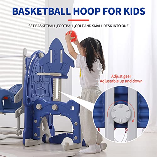 8 in 1 Toddler Slide and Swing Set P28022